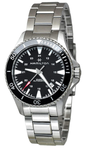 Hamilton Khaki Navy Automatic Movement Black Dial Men's Watch H82335131